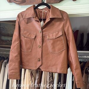 Brown Leather Jacket